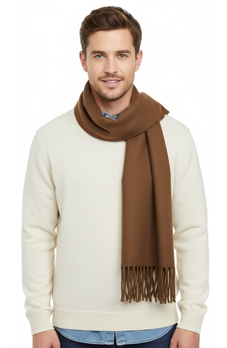 Sciarpa lanvin marrone - sciarpa,