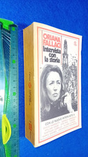 LIBRO ; Intervista con la storia di Oriana Fallaci (Autore)  bur, 1977