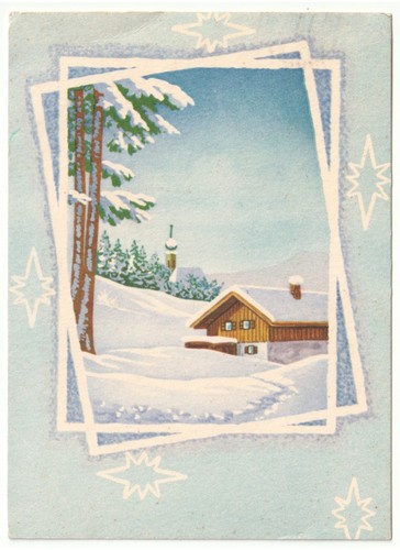 1966 cartolina natalizia