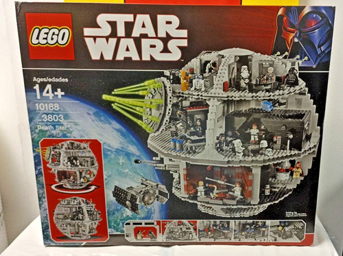 Lego 10188 star wars death - star,