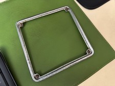 Cornice targa cromata