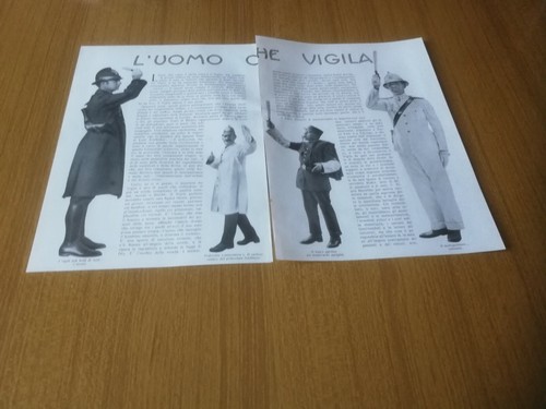 1931 vigile urbano - 1931, italiani