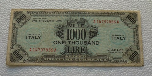 Lire 1000 1943 - (d), a