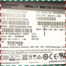 SSD server HPE 960 GB SATA 6G