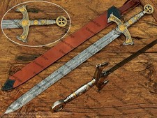 Spada medievale templare