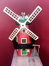 vintage flair sylvanian famiglie mulino sulla collina mulino a vento casa playset