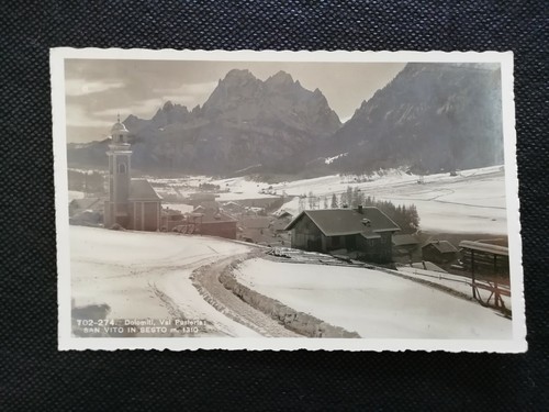 Cartolina dolomiti val - cartolina,