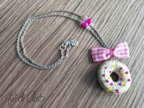 Collana kawaii donut - collana kawaii,