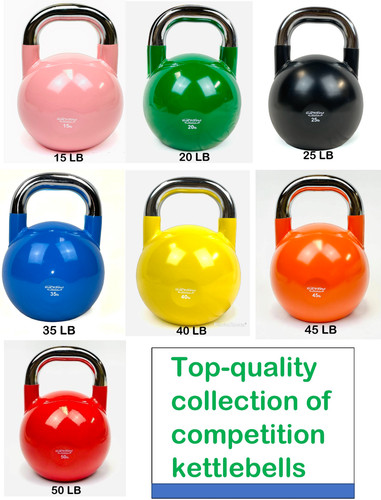 New competition kettlebell - new,