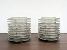 Coppia Lampade Vintage in Vetro di Murano - Attribuite ad Albano Poli