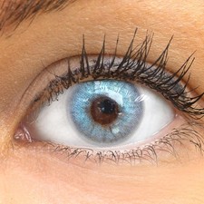 Lenti a contatto colorate blu