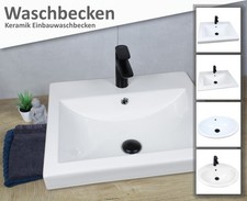 Lavabo da incasso in ceramica