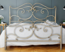 LETTO MATRIMONIALE IN FERRO