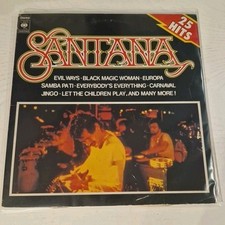 SANTANA THE SOUND OF SANTANA 25 GREATS HITS VG+/VG VINILE LP