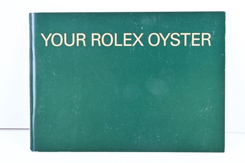 Libretto originale your - libretto, rolex