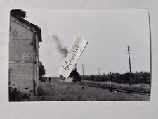 Fotografia  Linea Budrio Portomaggiore Locomotiva a vapore FS Gr 835.001 