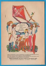 OMSA: Collant Elegantin Anno 1972 pubblicità advertising werbung clipping MA1478