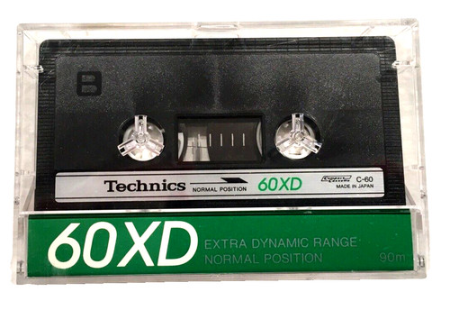 Technics audiocassetta - xd, 60