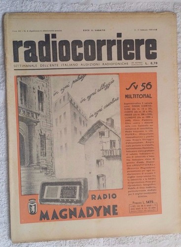 Radiocorriere eiar 1939 n - eiar,