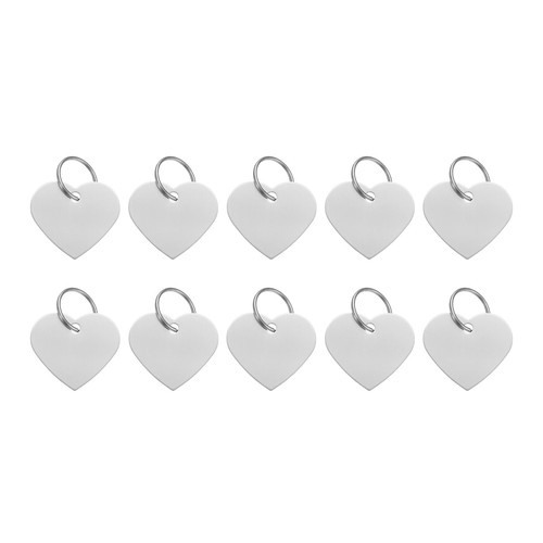 10pcs targhette alluminio - 10pcs, in