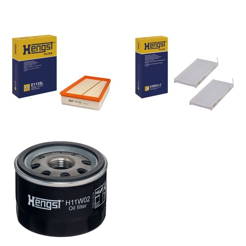 Pacchetto filtro hengst - filtro,