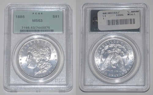 1886 liberty morgan dollaro - liberty,