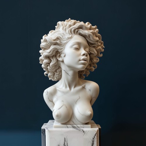 Curvy dea donna - busto, angelo