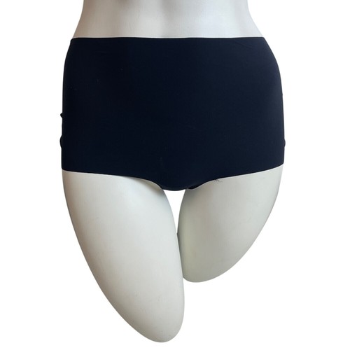 Slip donna nero vita alta