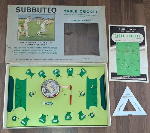 Subbuteo cricket raro - subbuteo,