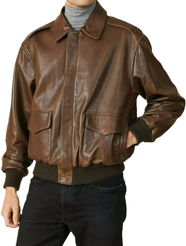 Giubbotto bomber uomo pelle - , di