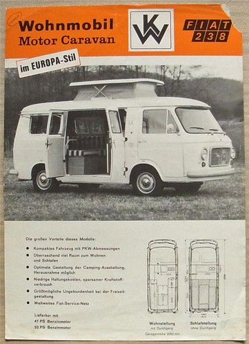 Fiat 238 camper motor - fiat,