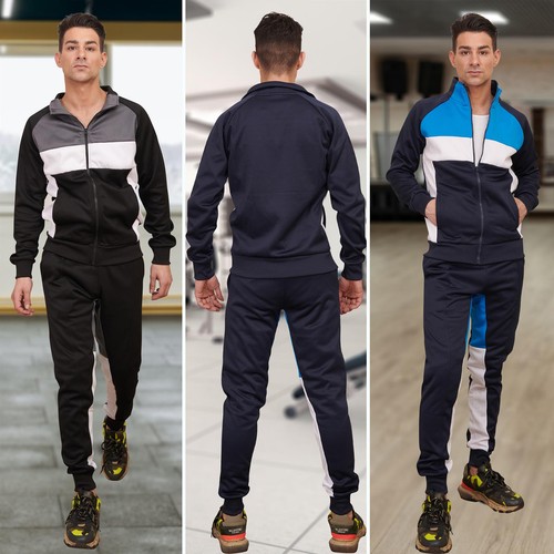 Tuta uomo slim fit - , zip