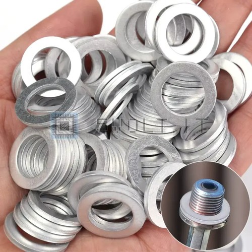 10pz guarnizione alluminio - 10pz,