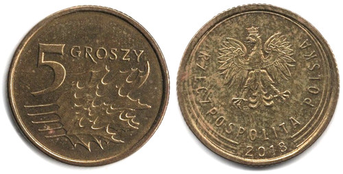 Polonia groszy 2018 - groszy,,