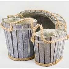 Set di 3 CESTI cestini