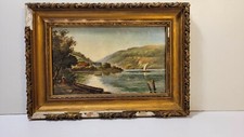 Quadro Pittura HSP " Lago Di