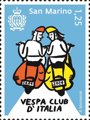 San marino 2024 vespa - vespa, club