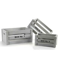 Set 3 Cassette Box Scatole In