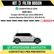 KIT BOSCH 3 Filtri tagliando