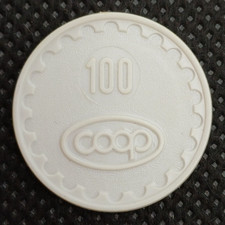 COOP GETTONE / BUONO D'ACQUISTO  LIRE 100   - ANNI '70/80