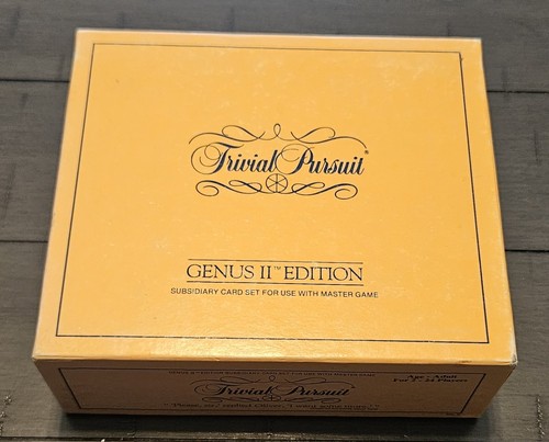 Vintage 1984 trivial pursuit - 1984,