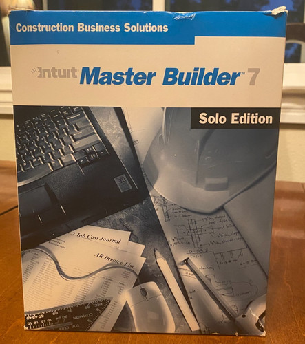 Intuit master builder solo - builder,
