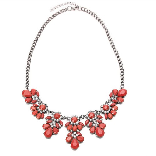 Fiori elegante collana - fiori,