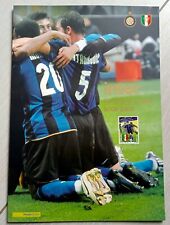 2009 - FOLDER - INTER CAMPIONE D'ITALIA 2008-2009 - CON MINIFOGLIO