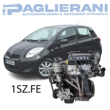 Motore 1SZ.FE Toyota Yaris 2003 1000 [1.0] Benzina 50KW 68CV 90.000 KM (3 PIN)