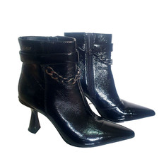 Scarpe donna Liujo originali  , pelle lucida , colore nero, comodissime  nr.37! 