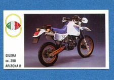 MOTOR SHOW -Baggioli 1986- Figurina-Sticker n. 67 - GILERA 250 ARIZONA R -New 