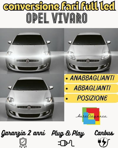 Kit fari full led fiat - kit, bravo