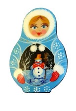 Spilla Russa - Matrioska Con