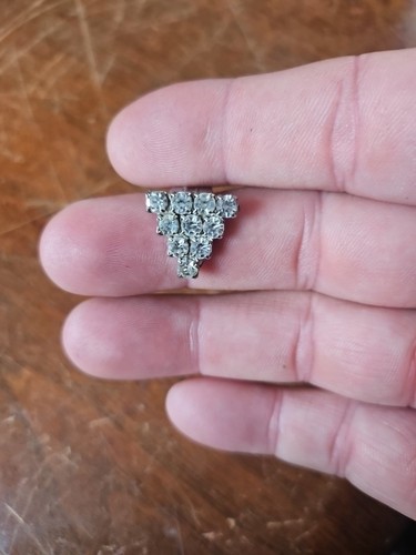 Fermascarpe con strass or - con, sg